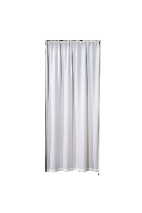 Dørforhæng, lys æggeskalsfarvet<br/>B: 100 cm